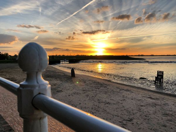 Abendstimmung am Dangaster Strand