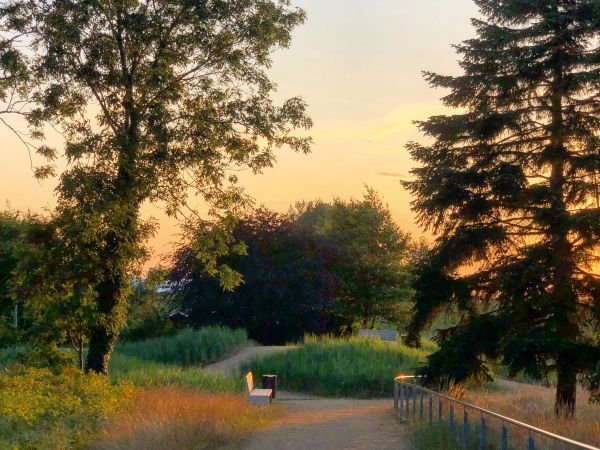 Weg zum Seekurpark in Dangast