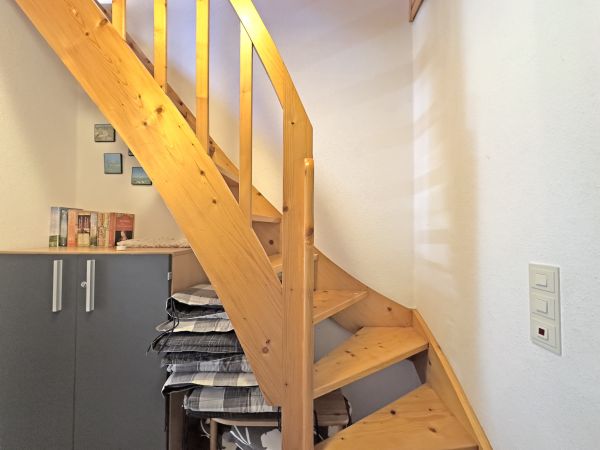 Treppe zum Schlafzimmer 3 Haus Käpt´n Blaunase
