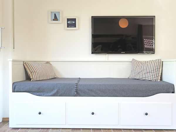 ausziehbares Doppelbett