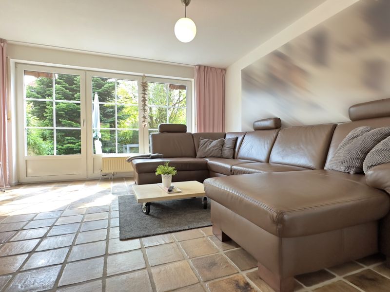 Wohnzimmer im Haus Strand