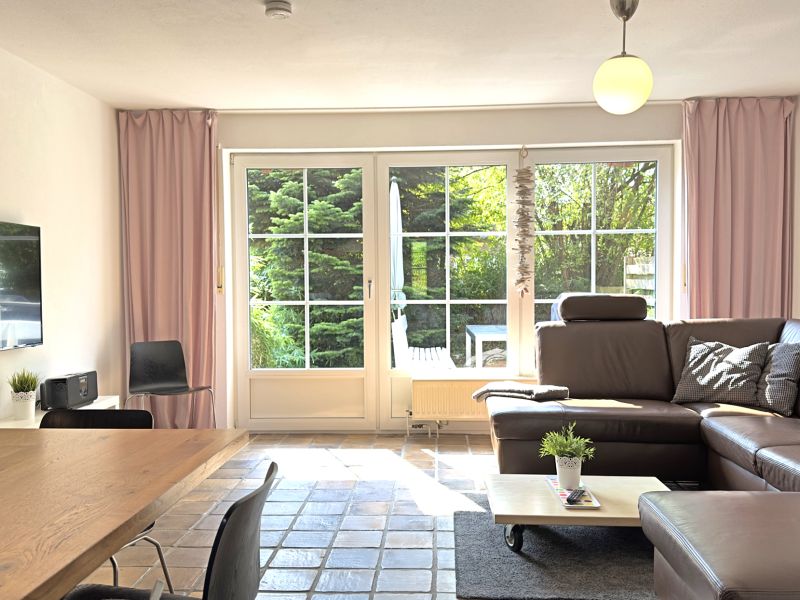 Wohnzimmer im Haus Strand