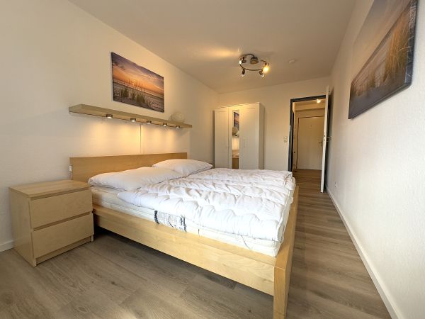 Schlafzimmer Wohnung Seestern Dangast