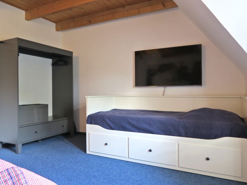 Schlafzimmer 1 im Haus Strand