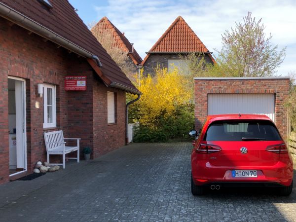 Parkplatz Haus Strand