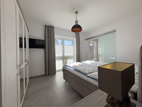Schlafzimmer 1 im Dünenhus