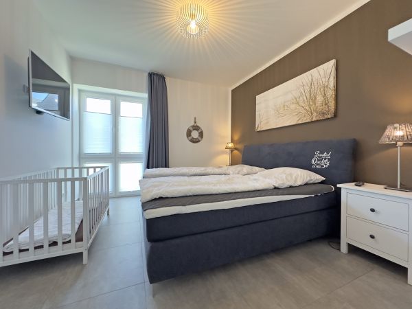 Schlafzimmer 2 im Dünenhus